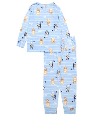 Girls' 2T-4T Long Sleeve Top and Pants Pajama, 2-Piece Set