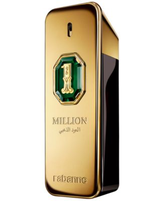 Rabanne 1 Million Golden Oud Parfum Intense Natural Spray, 3.4 oz