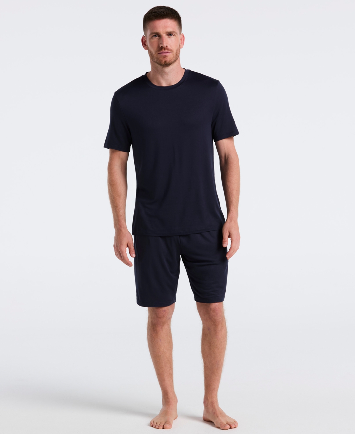 Perry Ellis Portfolio Men's Drawstring Pajama Shorts In Multi