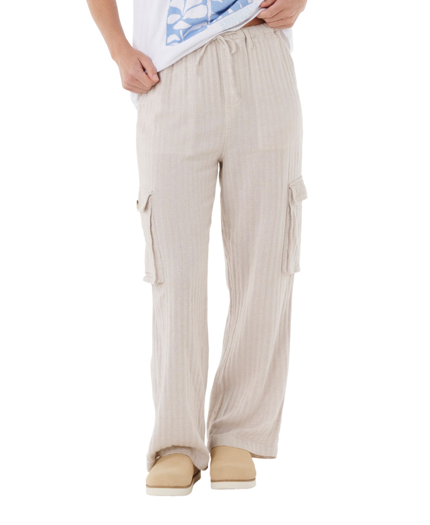 Women's Oceanic Textured Relaxed Fit Pants