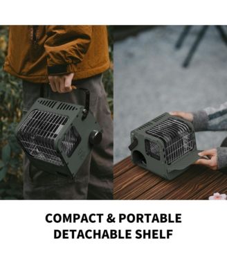 3 in 1 Portable Heater&Stove,50oz Outdoor Gas Stove,Camping Heaters,Heater Warming Stove,Adjustable Temperature,Over-Voltage Protection