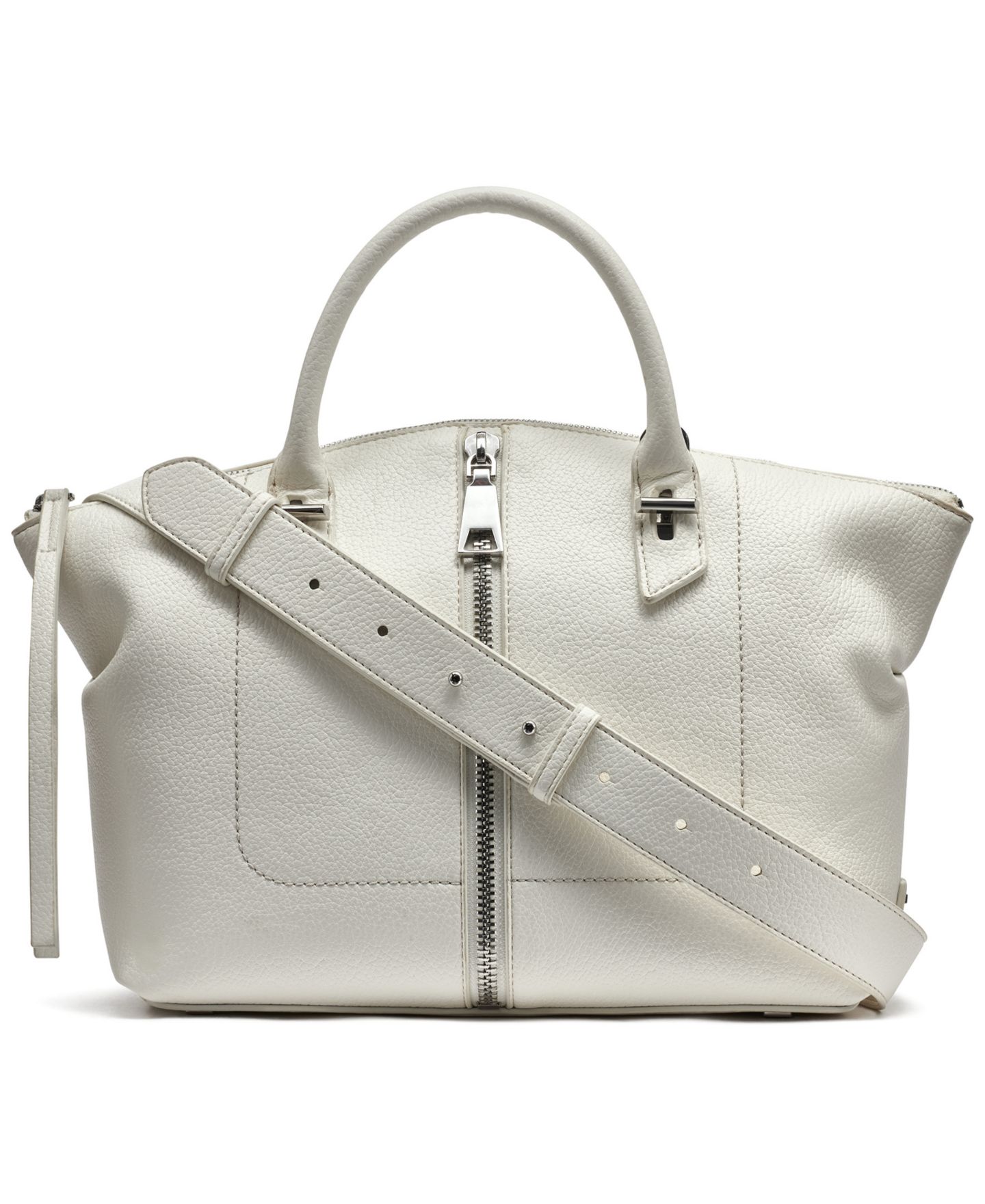 Женская сумка DKNY Zinna Small Satchel, цвет: Зефирный — фото 1