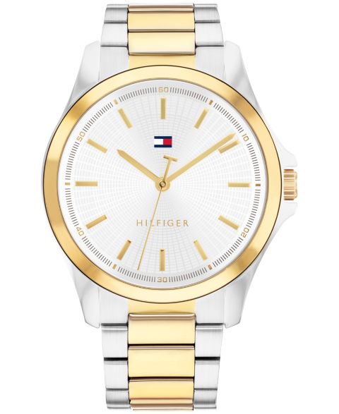 Мужские часы Tommy Hilfiger Quartz Two-Tone Stainless Steel Bracelet Watch 42mm