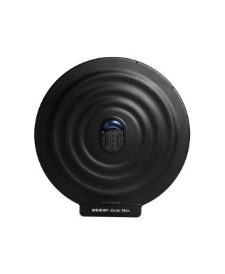 Verge Max 22" 60W Bi-Color Circular LED Light Panel, Charcoal, with Base Stand