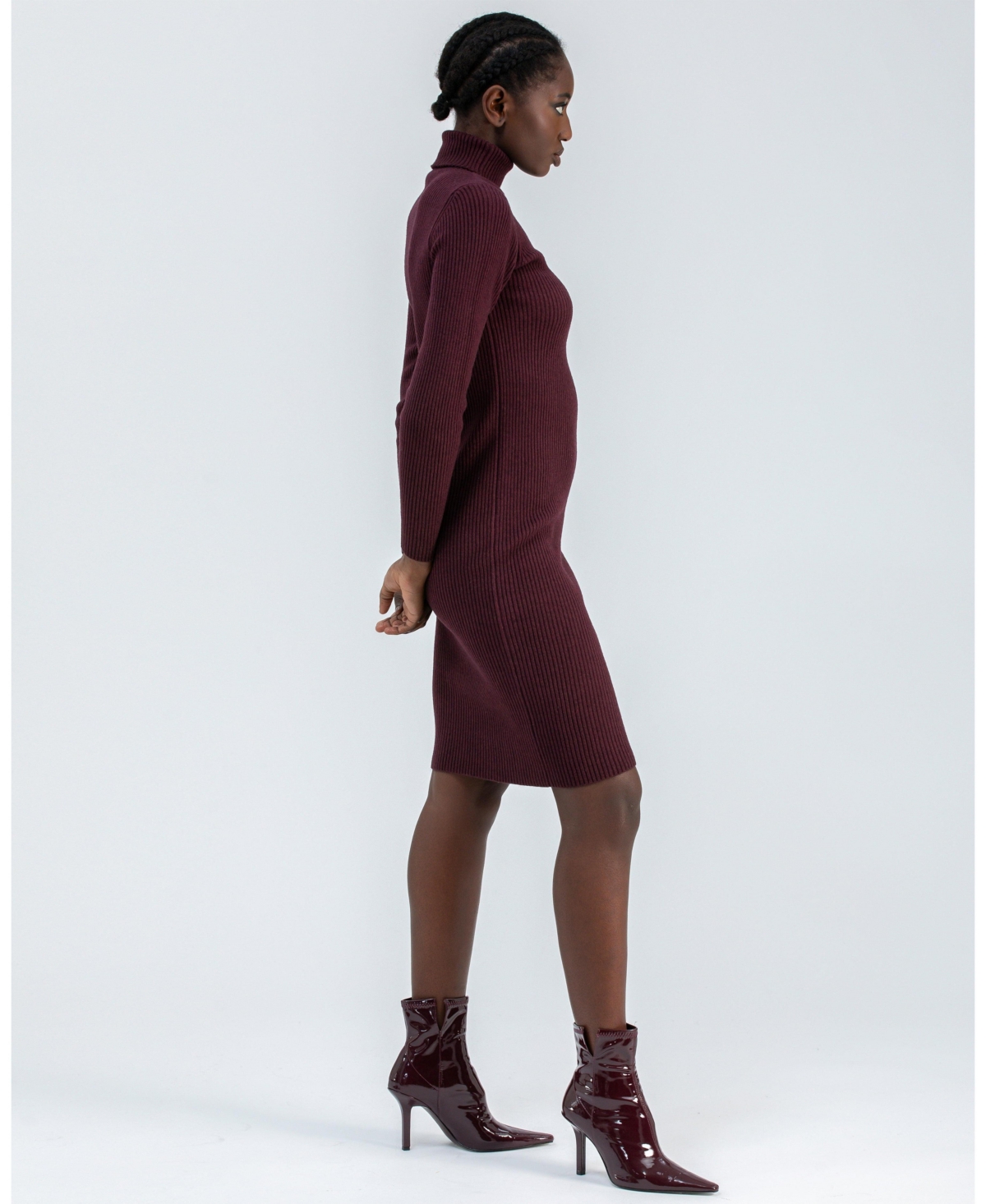 Pietro Brunelli Milano Women's Ribbed Celeste Mini Dress