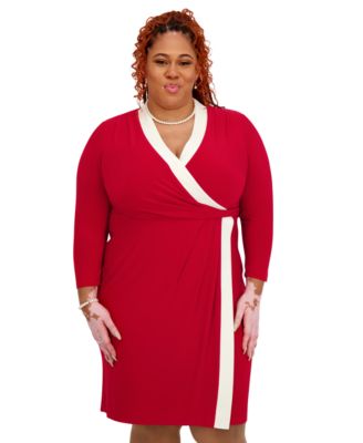 Women's City Wrap V-Neck Dress