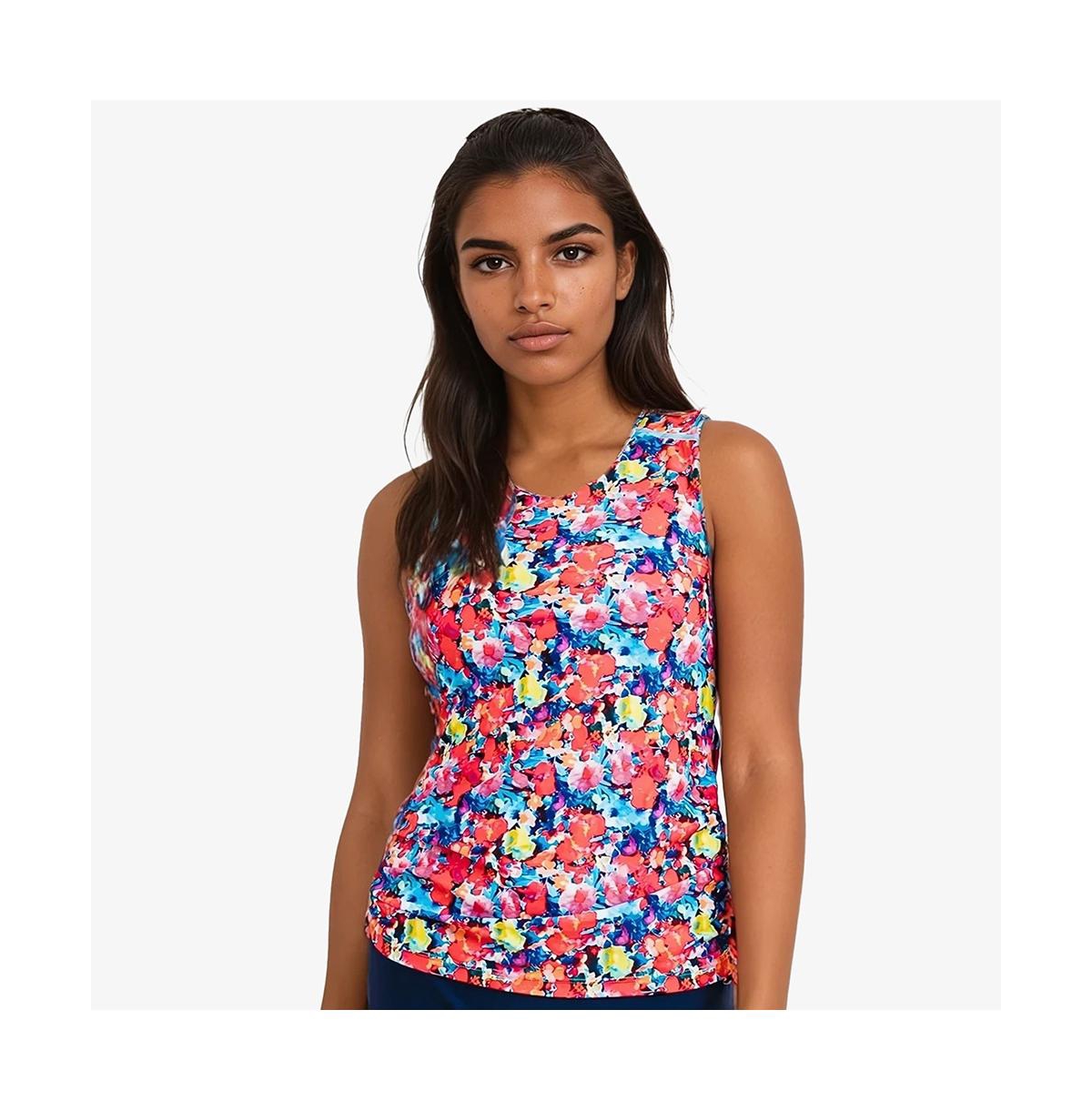 Calypsa Plus Closed Back Maya Swim Top