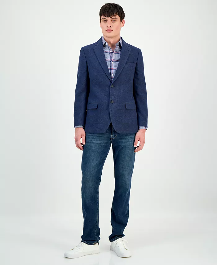 Men's Modern-Fit Tweed Patterned Sport Coat - thumbnail 9