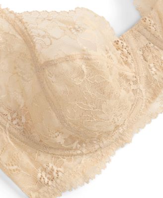 Women's Unlined Lace Full Coverage Bra