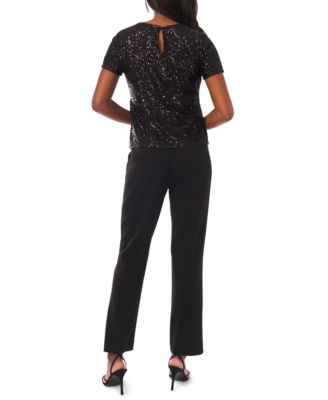 Women's Short Sleeve Side Knot Top