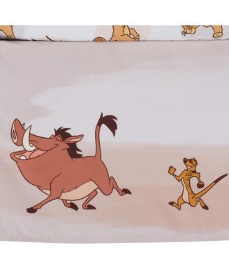 Disney Baby Lion King Safari 3-Pc Infant Nursery Crib Bedding Set