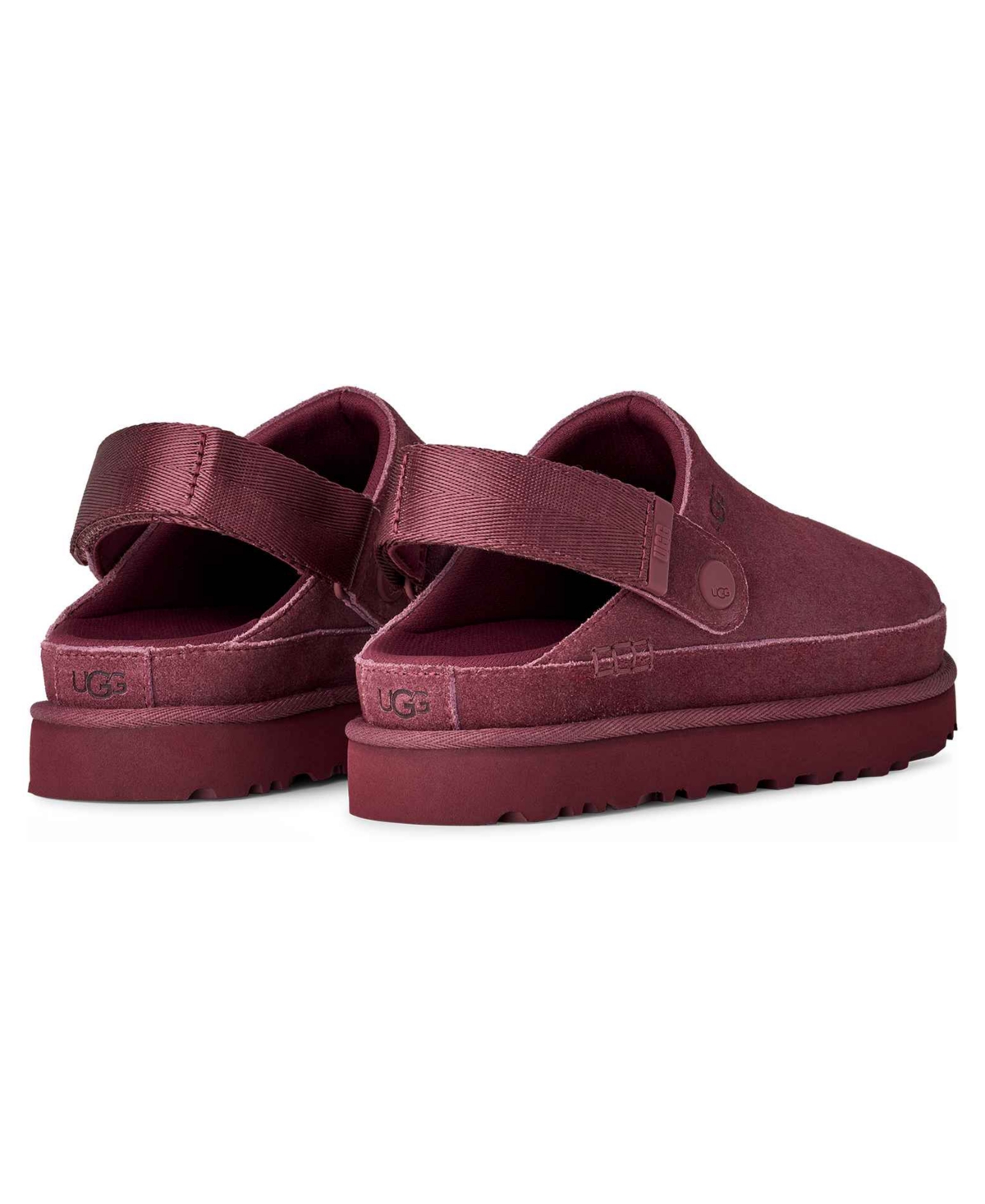 Ugg Women's Goldenstar Slingback Clogs In Burgundy