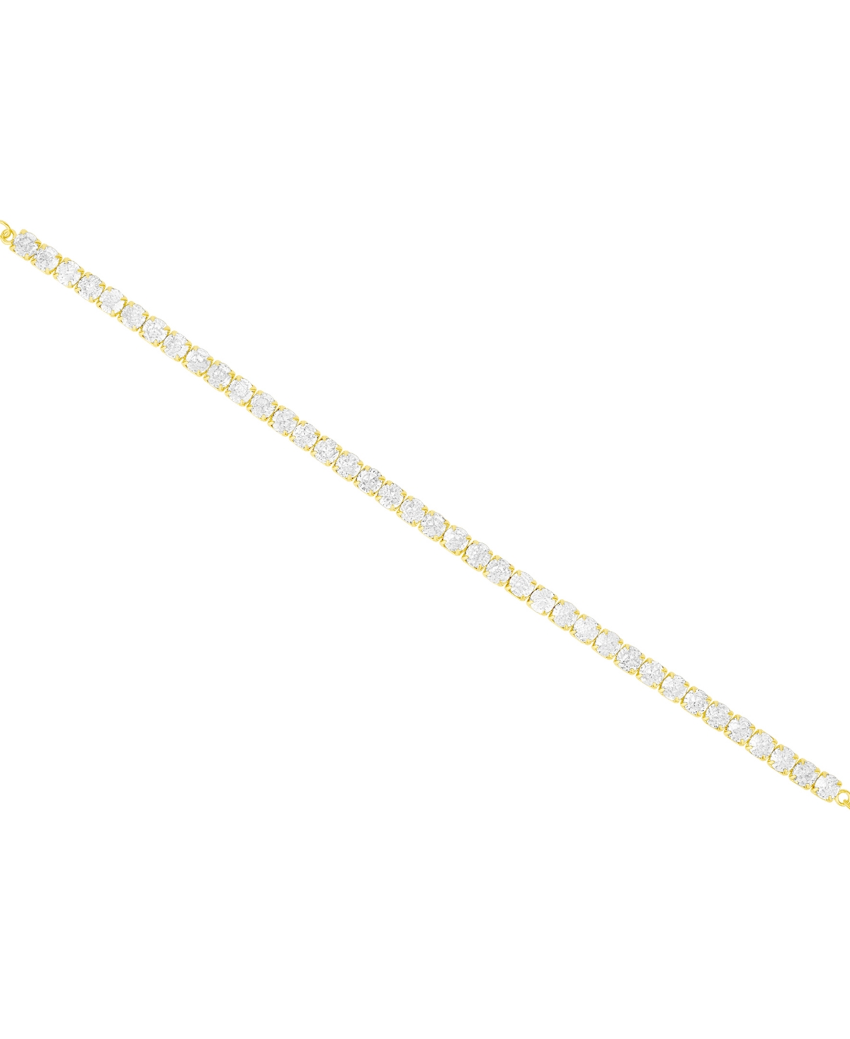 And Now This Cubic Zirconia Bracelets In Gold