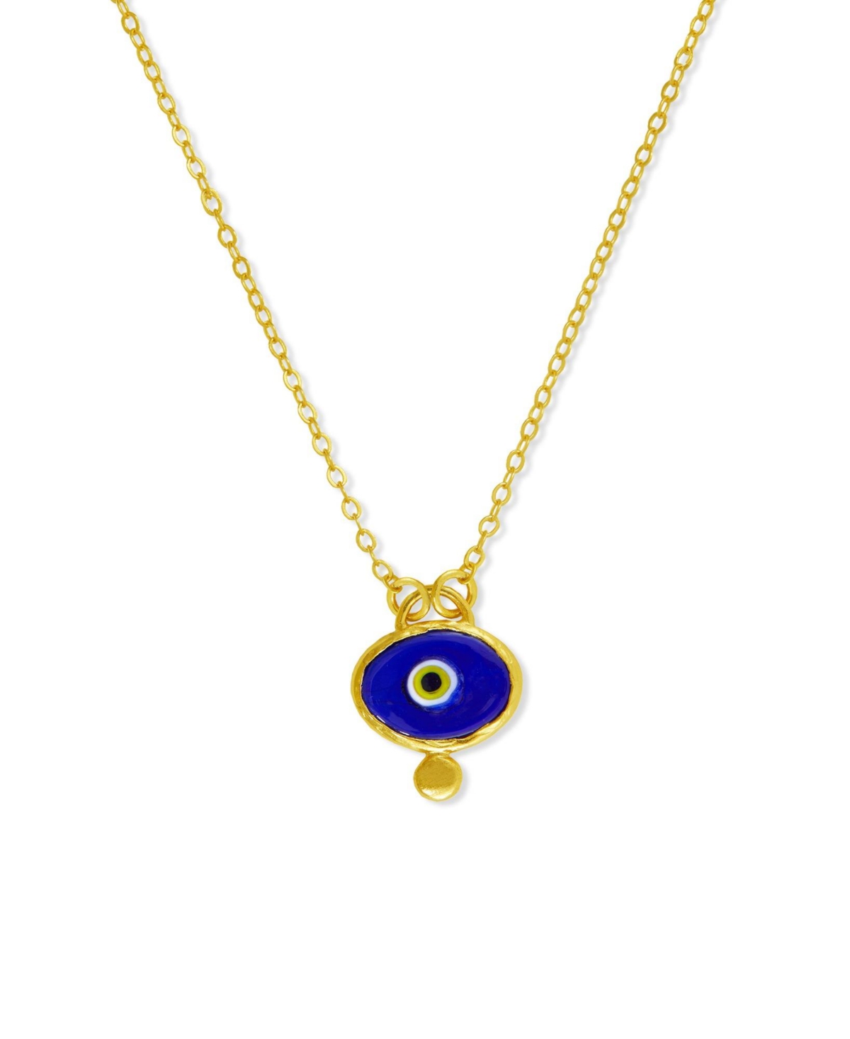 Ottoman Hands Alara Evil Eye Pendant Necklace
