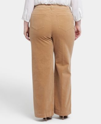 Plus Size Corduroy Teresa Wide Leg Pants