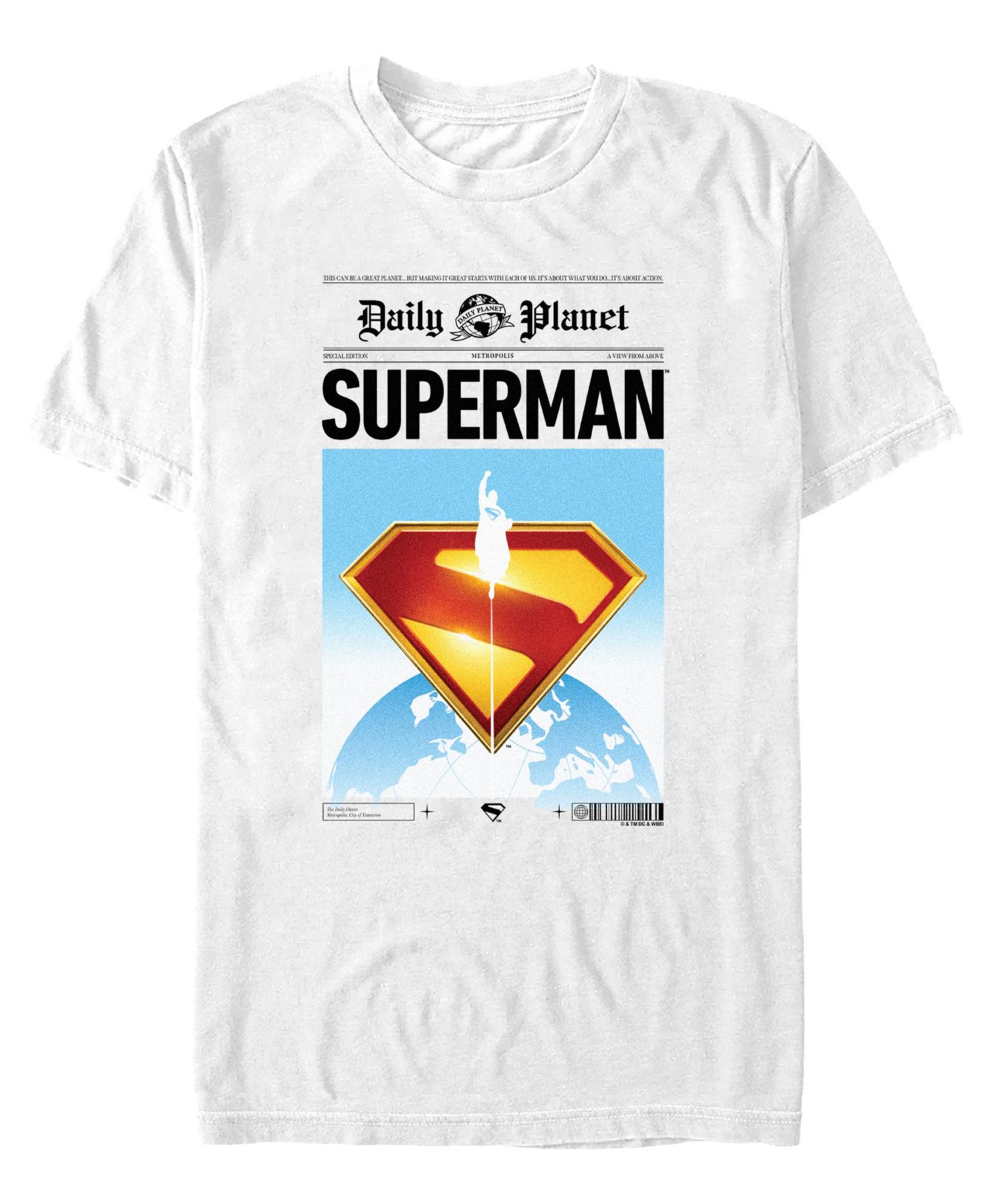 Men's Superman 2025 Short Sleeve T-Shirt
