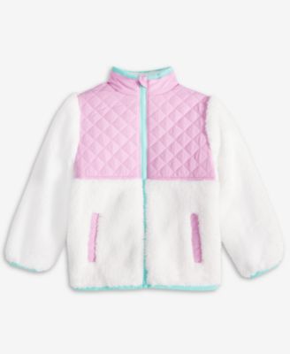 Epic Threads - Girls Toddler 2T-4T Quilted Long-Sleeve Jacket