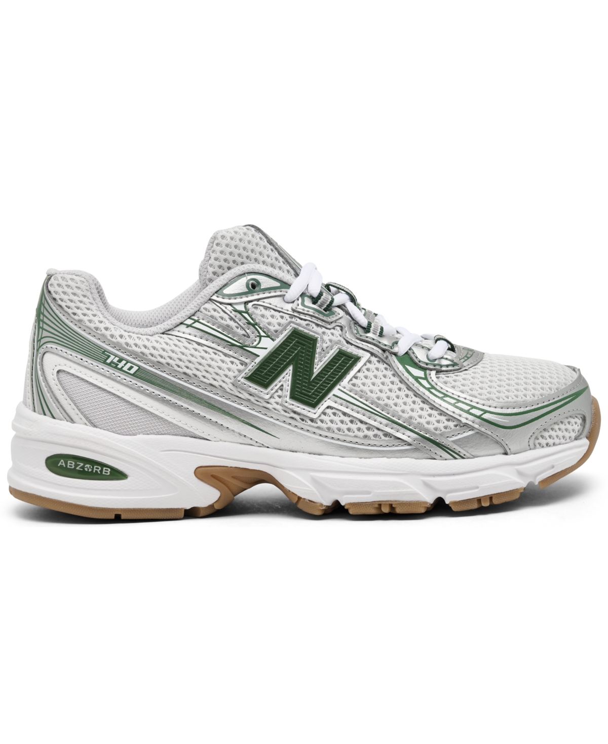 New Balance 740 Casual Sneakers From Finish Line In Gray