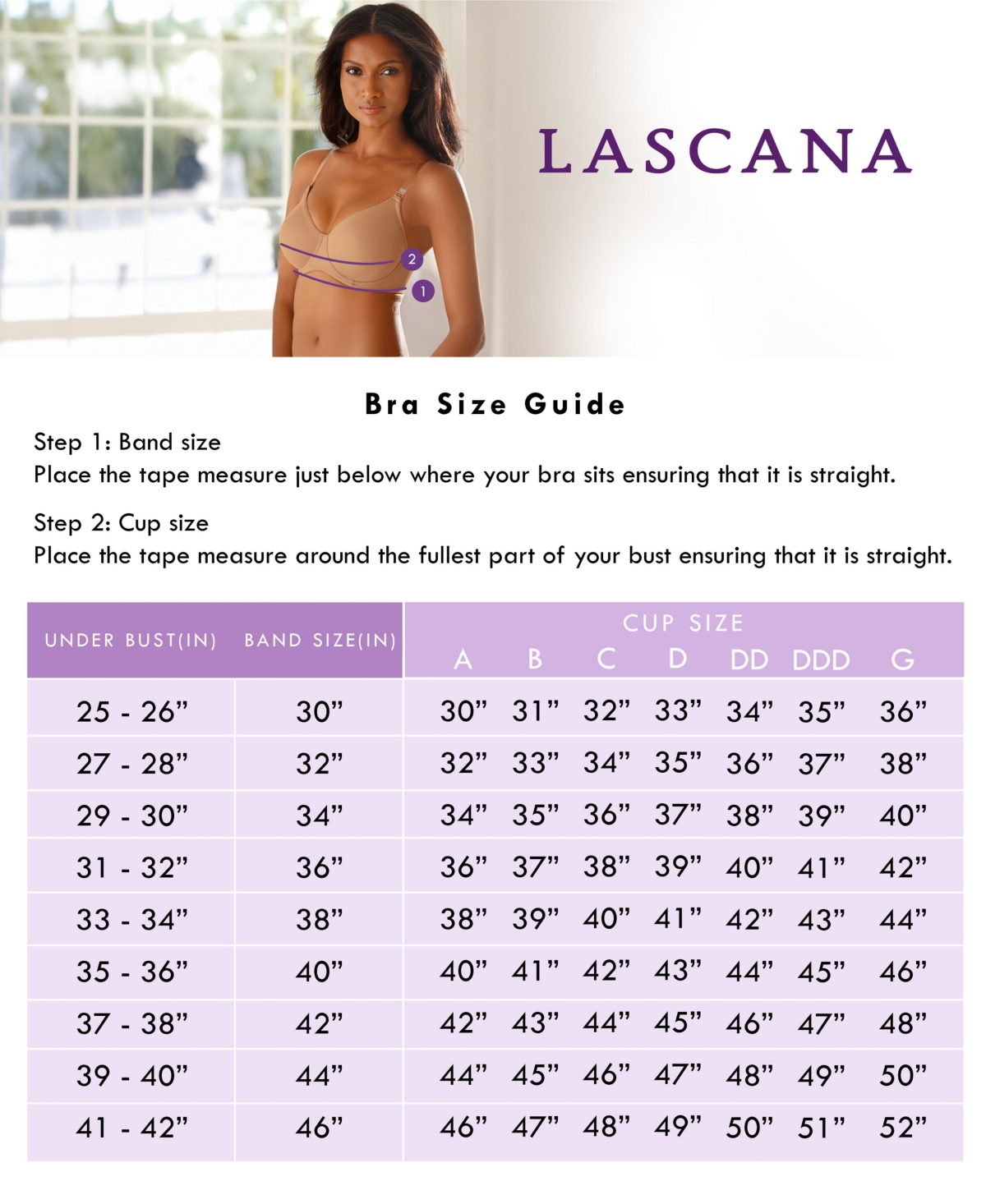 Lascana Women's B-ddd Clear Strap No-Padding Underwire T-Shirt Bra