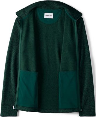 Men's Sweater Fleece Zip Front Jacket