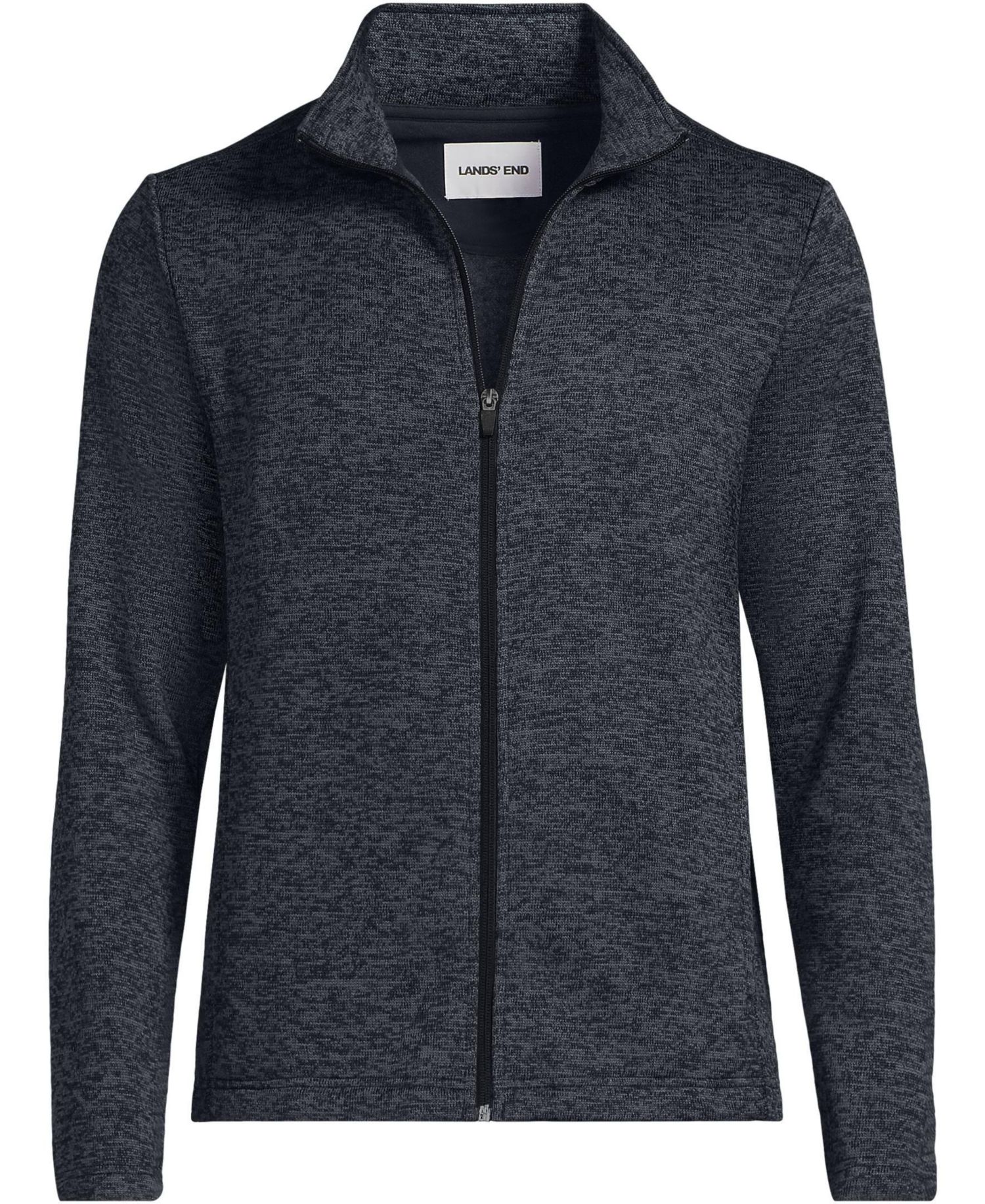 Men's Sweater Fleece Zip Front Jacket