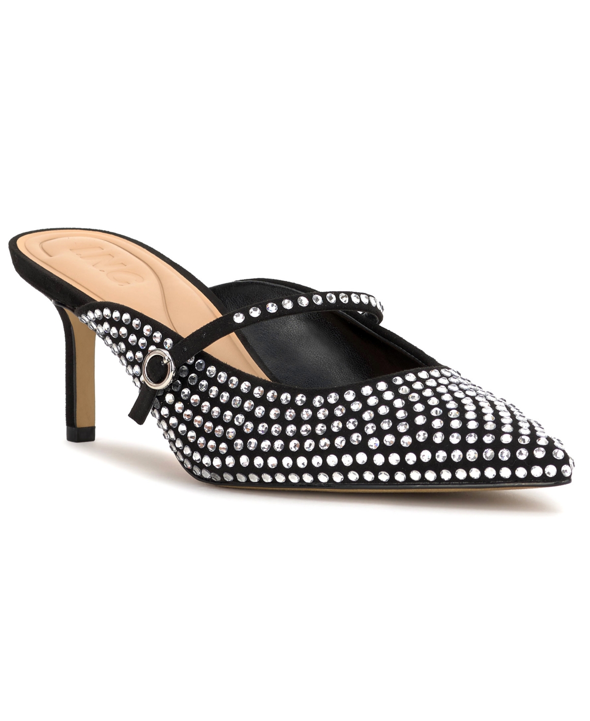 Inc International Concepts Women's Germana Heeled Mules, Macy's Exclusive In Black