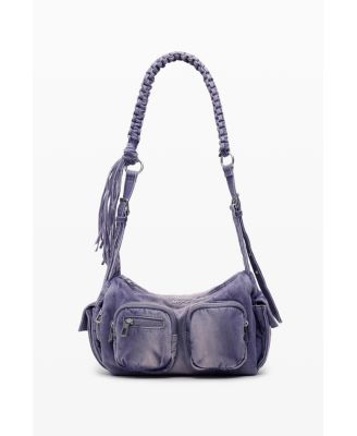 Women's Medium denim bag with pockets