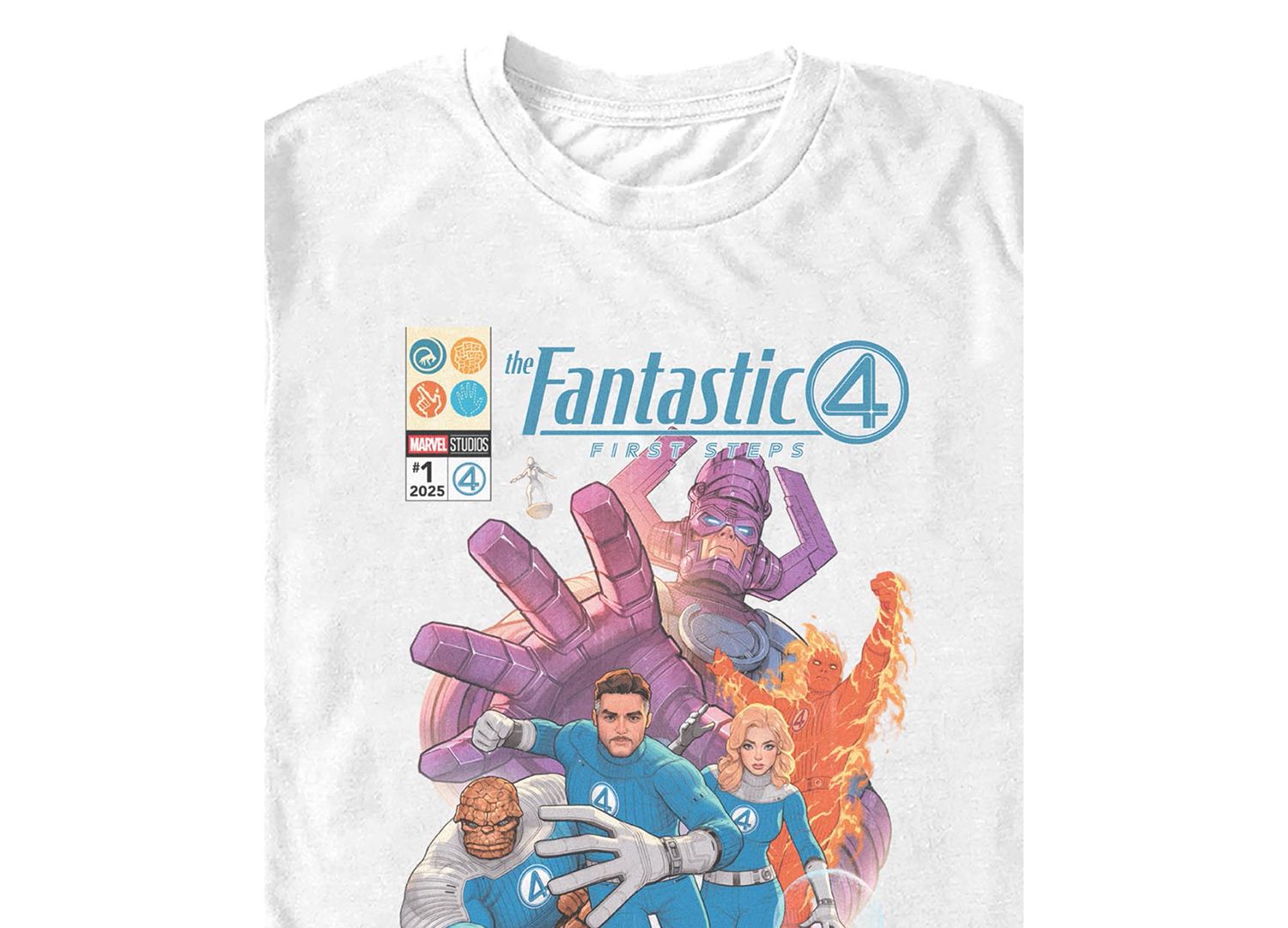 Men's Fantastic 4 First Steps Crewneck T-Shirt