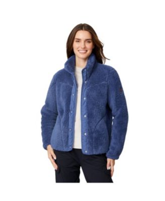 Women's Sherpa Butter Pile Button Front Jacket