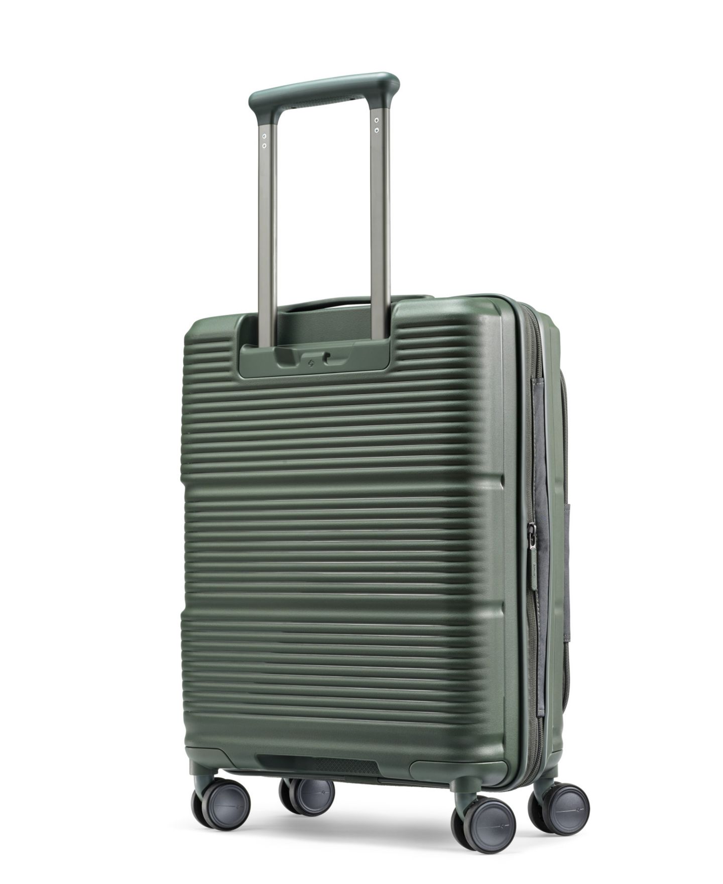 Чемодан Samsonite Paralux Global 22" Hardside Carry-On Spinner Luggage, цвет: Оливковый — фото 4