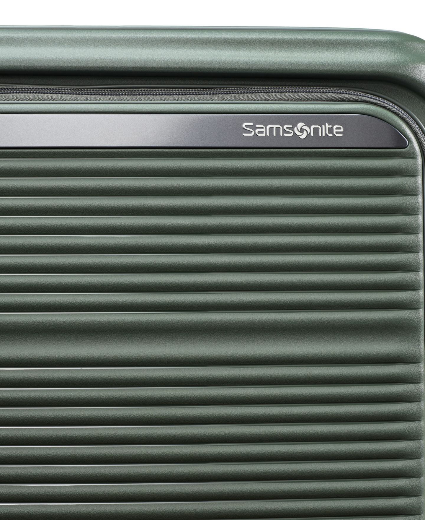 Чемодан Samsonite Paralux Global 22" Hardside Carry-On Spinner Luggage, цвет: Оливковый — фото 8