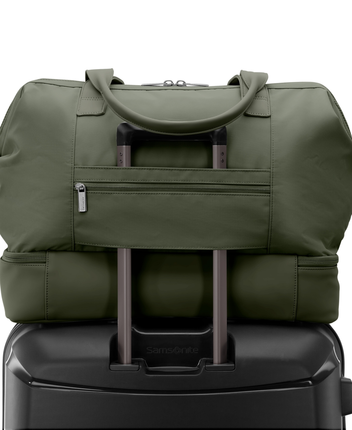 Samsonite Drop Bottom 19" Weekender Duffel In Green