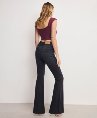 Women's Dolly Joleans Flare Jeans, Regular & Plus Size