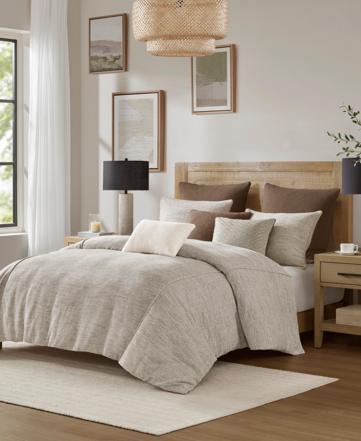 Madison Park Signature Chapman Jacquard 8-pc. Comforter Set, Queen