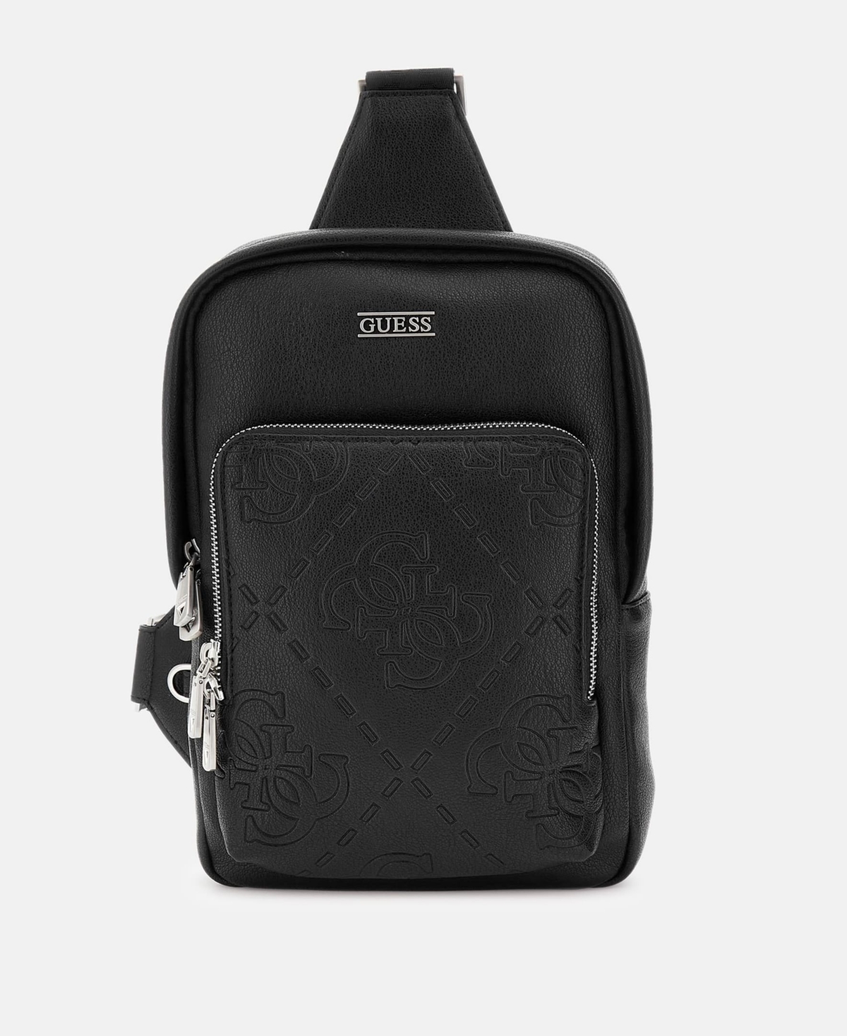 Guess Men's Boston Medium Crossover Bag In Black