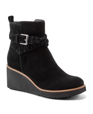 Women's Chace Buckle Strap Wedge Booties