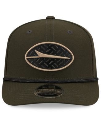 Men's Dark Green New York Jets 2025 NFL Rivalries Sideline 9SEVENTY Adjustable Hat