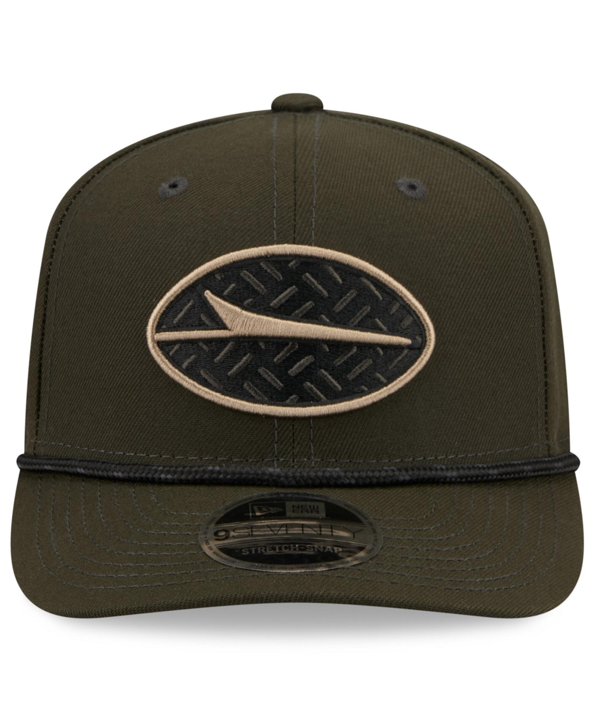 New Era Men's Dark Green New York Jets 2025 Nfl Rivalries Sideline 9seventy Adjustable Hat In Green