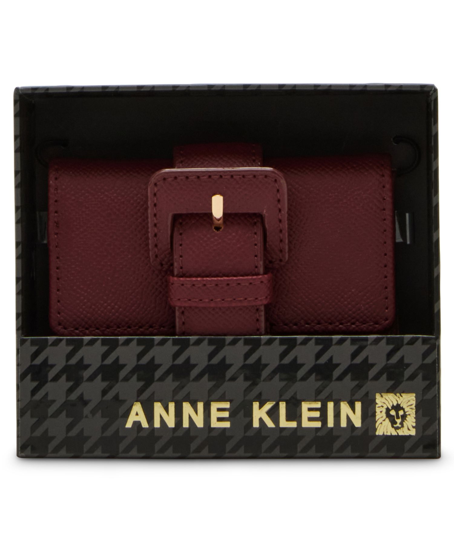 Covered Buckle Flap Wallet Gift Set