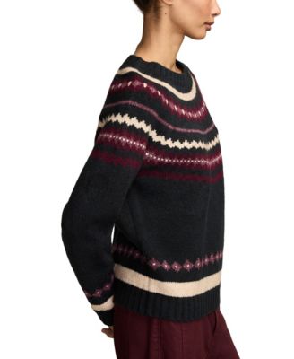 Women's Fair Isle Crew neck Sweater