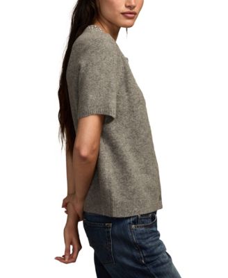 Women's Embellished Collar Cardigan Sweater