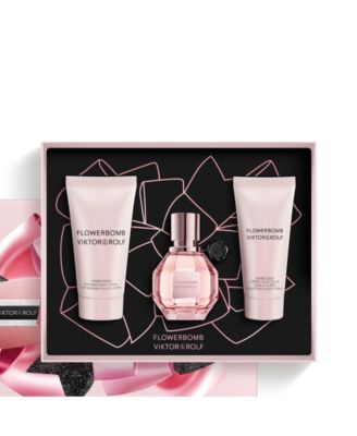 Flowerbomb 3 pc. Eau de Parfum Fragrance and Body Lotion Holiday Gift Set