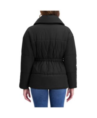 Cinched Waist Puffer