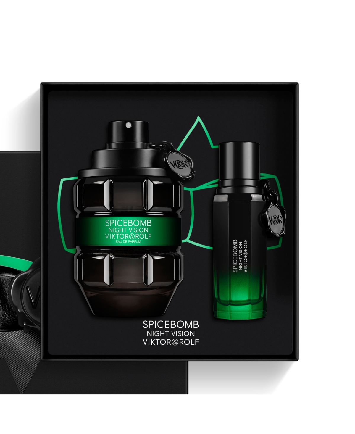 Viktor & Rolf 2-pc. Spicebomb Night Vision Eau De Parfum Gift Set In Transparent