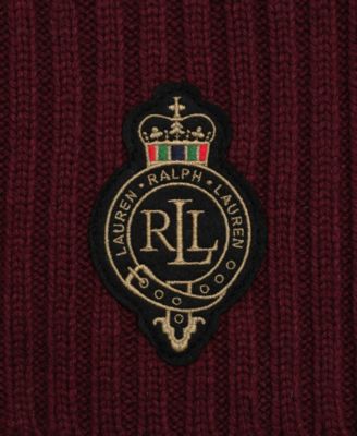 Cable Crest Patch Scarf