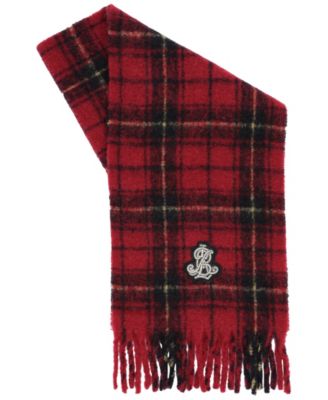 Brushed Lofty Crystal Patch Scarf