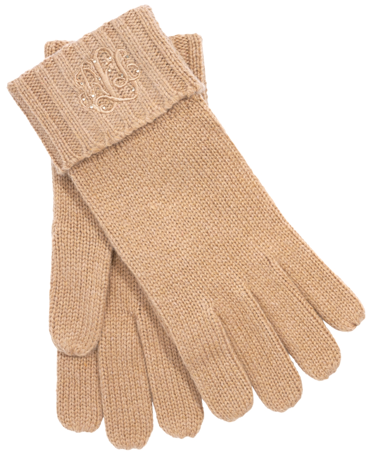 Lauren Ralph Direct Embroidery Gloves