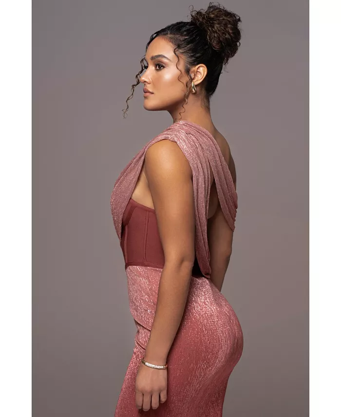 Women's Celestina Draped Maxi Dress - thumbnail 6