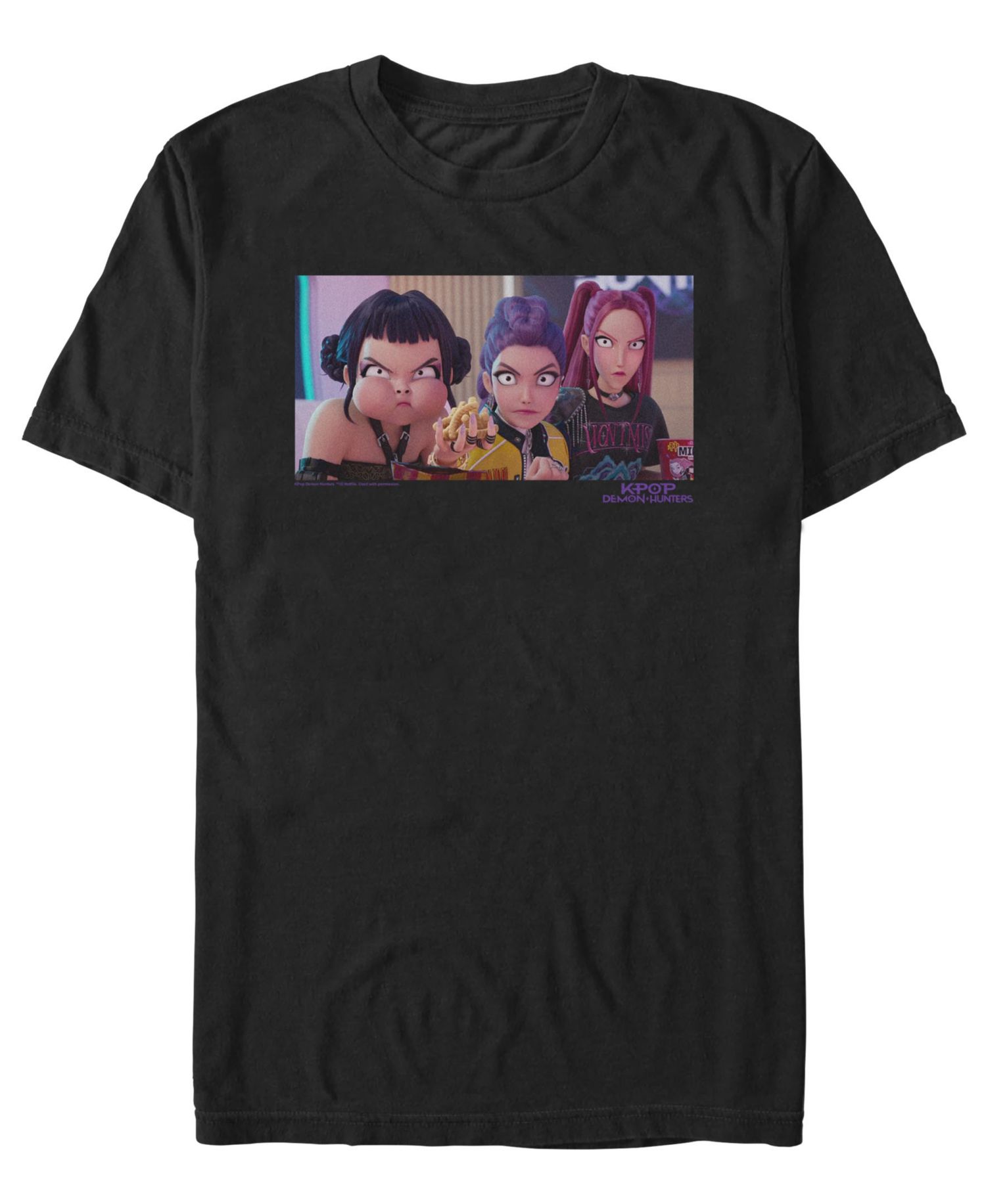 Men's K-Pop Demon Hunters Angry Demon Hunters T-Shirt
