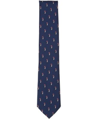 Men's Holiday Penguin Tie, Macy's Exclusive